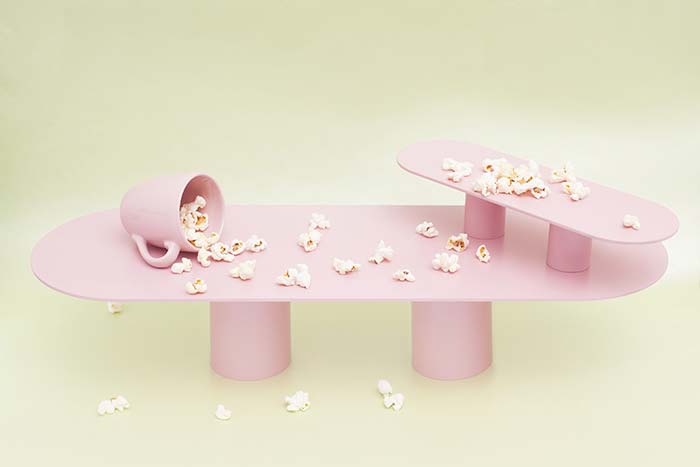 Oggetti Razionalisti - trays collection by La Lattoneria