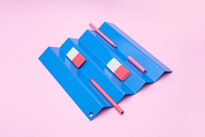 Oggetti Razionalisti - trays collection by La Lattoneria