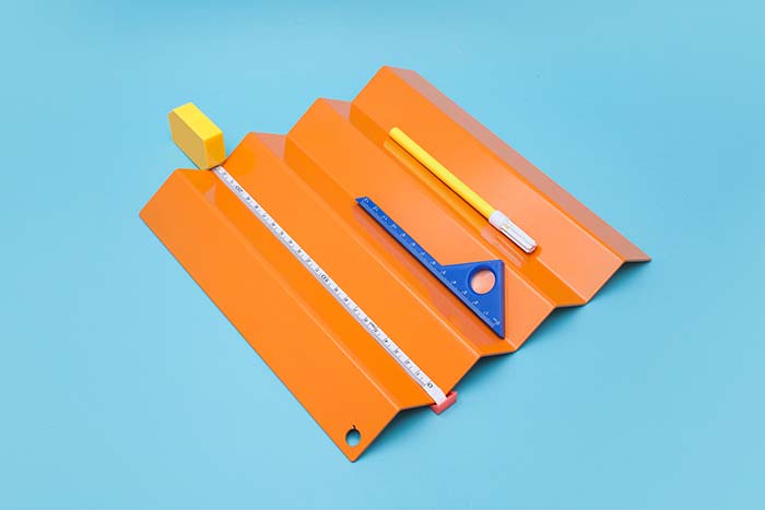 Oggetti Razionalisti - trays collection by La Lattoneria