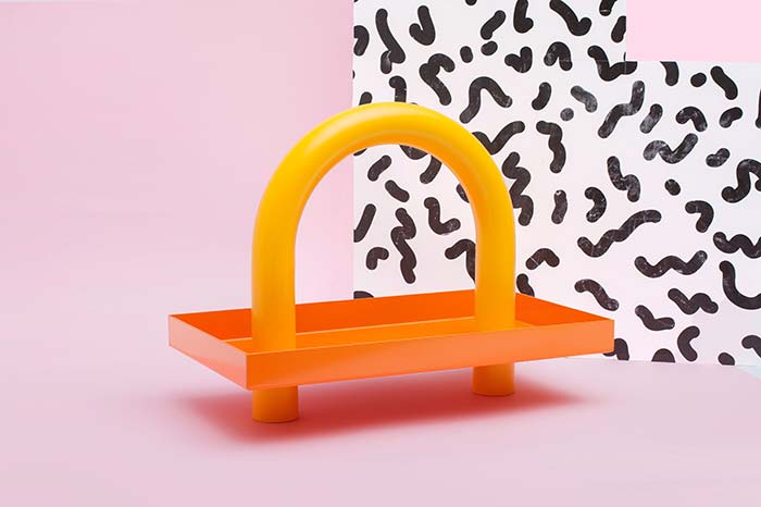 Oggetti Razionalisti - trays collection by La Lattoneria