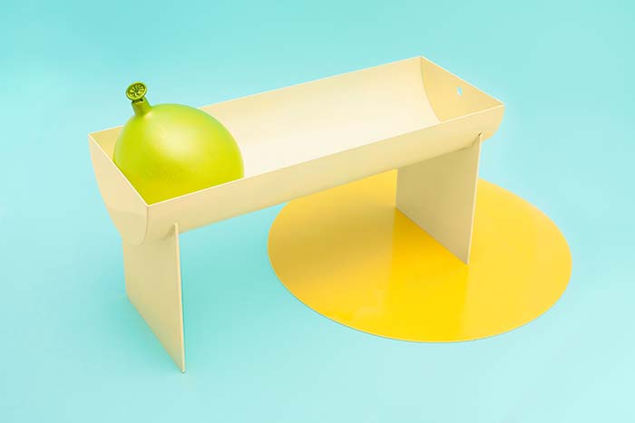 Oggetti Razionalisti - trays collection by La Lattoneria