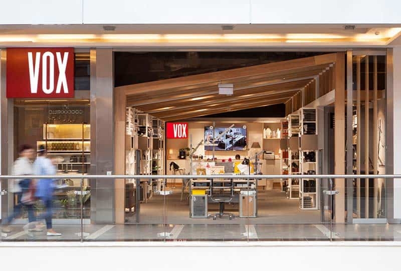 Meble VOX sklep / Meble VOX store by mode:lina architekci