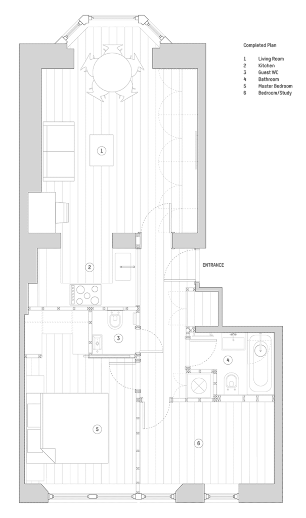 Amos Goldreich Architecture completes Primrose Hill apartment