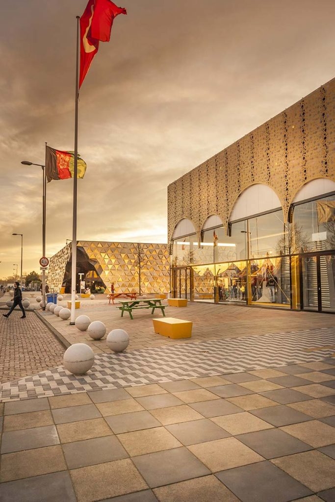 Mihrab - a new shopping area in De Bazaar, The Netherlands