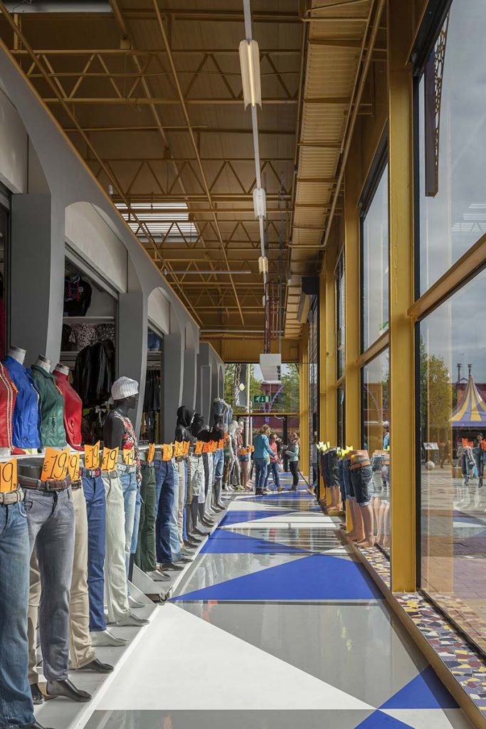 Mihrab - a new shopping area in De Bazaar, The Netherlands