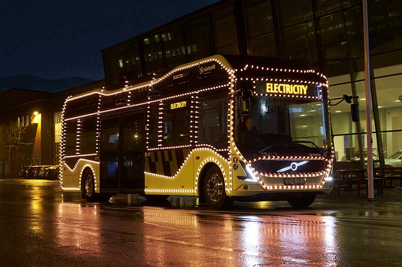 ElectriCity offers Gothenburg’s citizens a mobile, electricity-powered Christmas show