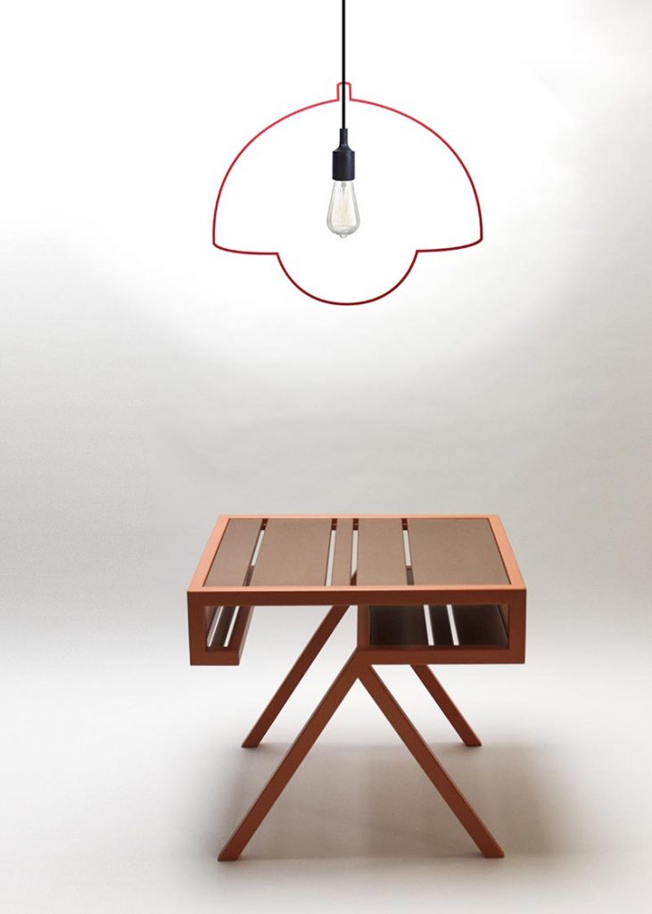 Crescent and Lamp Ligne - Two new luminaires by Eindhoven based label qoowl