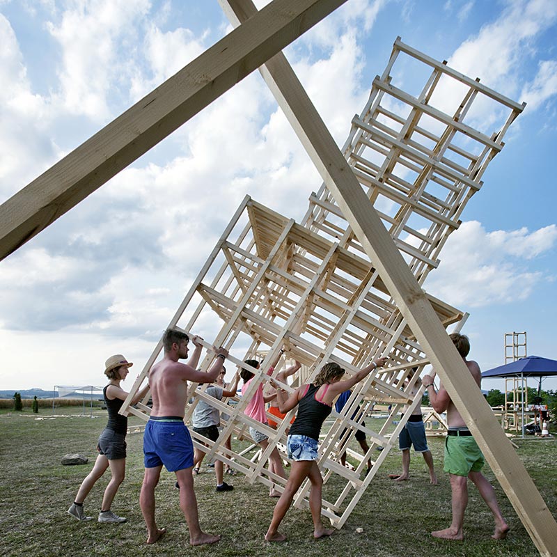 Architects from 30 countries built their ideal village