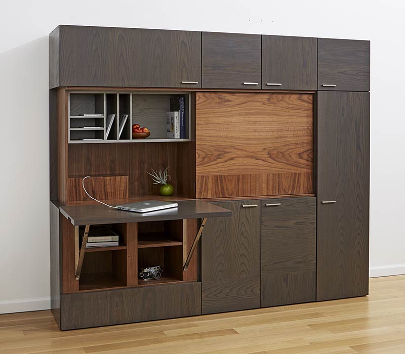 Think Fabricate's Kinetic Collection provides a great solution for clutter-free, flexible settings