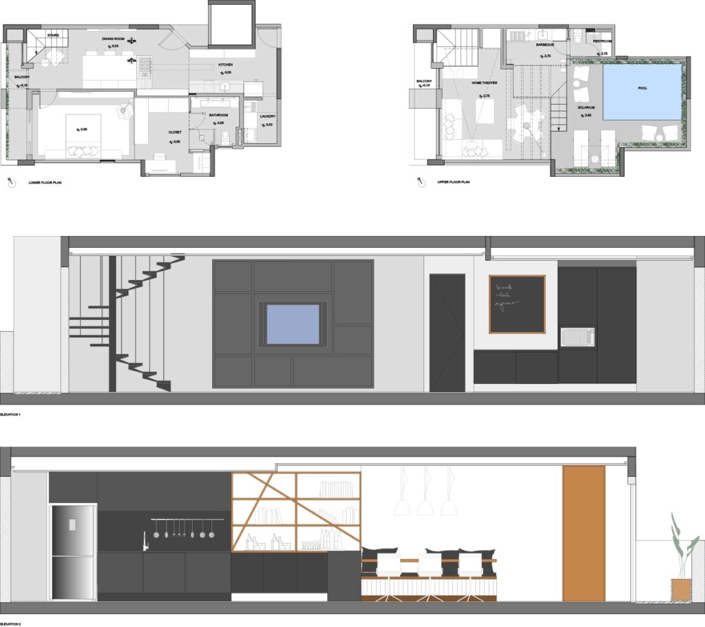 Tucuna Apartment by triaarquitetura