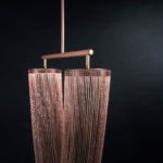 Larose Guyon's new lighting fixtures collection and Les Ateliers Guyon's new hanging chair