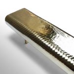 "Water Block" - Golden brass by Tokujin Yoshioka