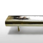 "Water Block" - Golden brass by Tokujin Yoshioka