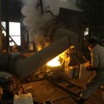 "Water Block" - Golden brass by Tokujin Yoshioka