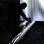 "Water Block" - Golden brass by Tokujin Yoshioka