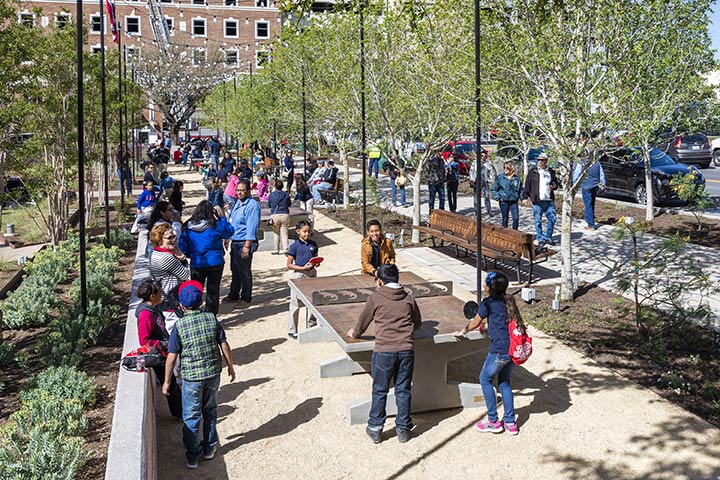 SWA incorporates Beauty, Ecology and Programming to Remake El Paso's 100-year-old Historic Park