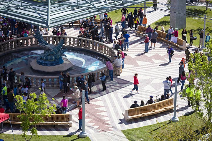 SWA incorporates Beauty, Ecology and Programming to Remake El Paso's 100-year-old Historic Park