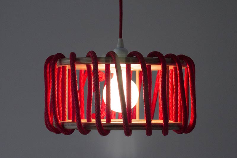 A Lamp with personality - The Macaron Lamp by Silvia Ceñal