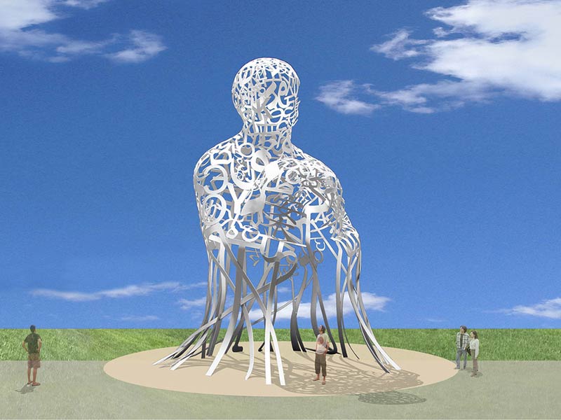 International artist Jaume Plensa creates a monumental artwork for Montréal