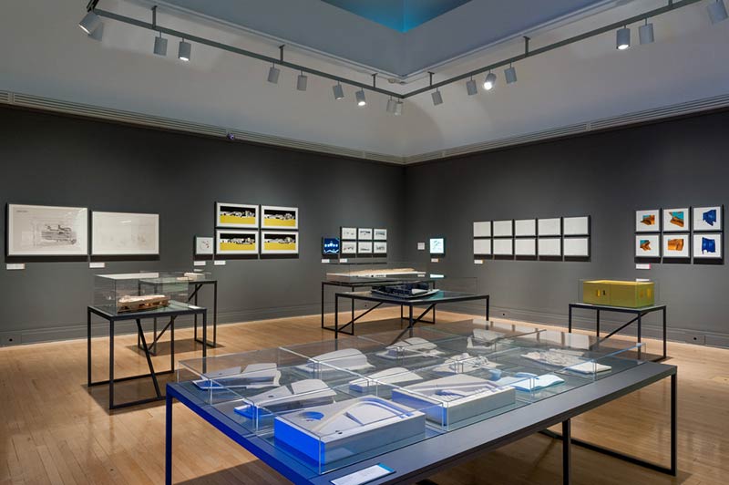 Installation view of  “Archaeology of the Digital: Complexity and Convention”