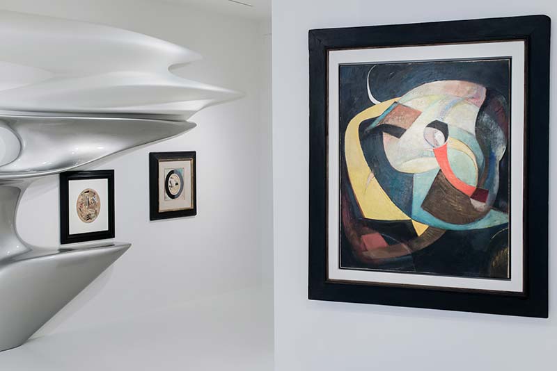 Kurt Schwitters: Merz, exhibition designed by Zaha Hadid