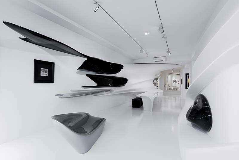 Kurt Schwitters: Merz, exhibition designed by Zaha Hadid