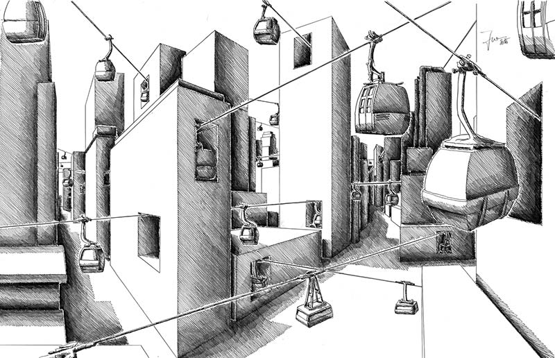 Visions of Cable Cars by heri&salli
