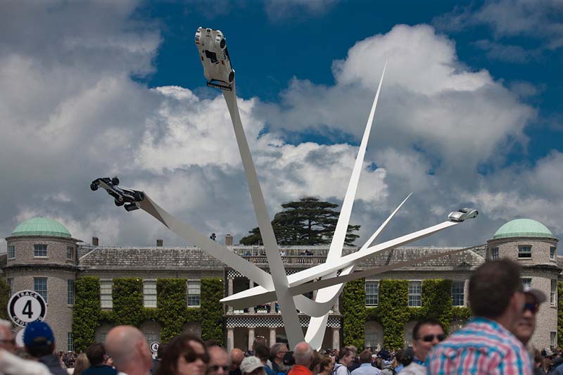 BMW Centenary Sculpture at Goodwood Festival of Speed 2016