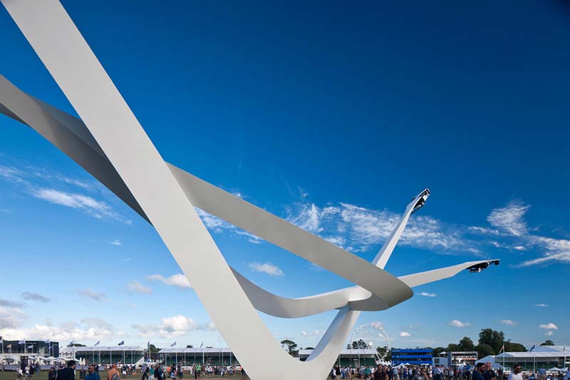 BMW Centenary Sculpture at Goodwood Festival of Speed 2016