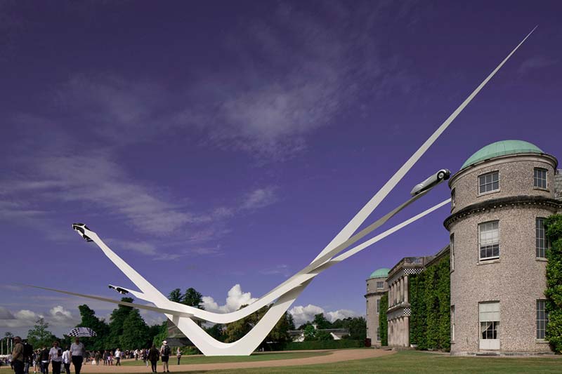 BMW Centenary Sculpture at Goodwood Festival of Speed 2016