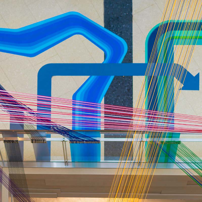 Fun Finder an interactive installation by 100architects