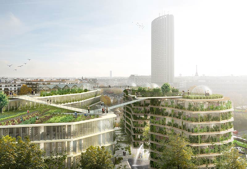 Porte Des Ternes - The Multi-Layered City, A New Urban Landscape