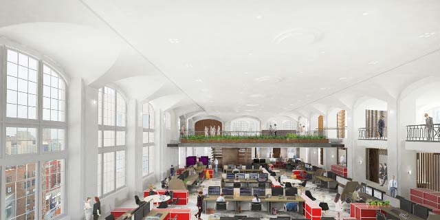 Andrew Franz Architect reimagines investment firm’s headquarters as warm, inviting home for work