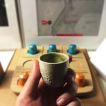 WOODY Tic Tac Toe - Drinking set by ROKdesign + AG Cerámica