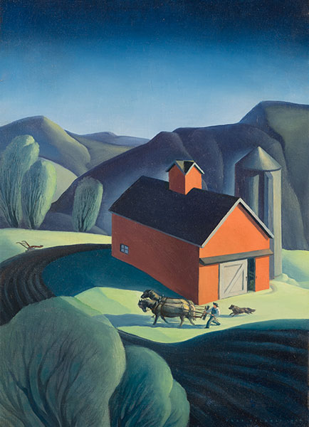Rural Modern: American Art Beyond the City Exhibition on view at Brandywine River Museum of Art