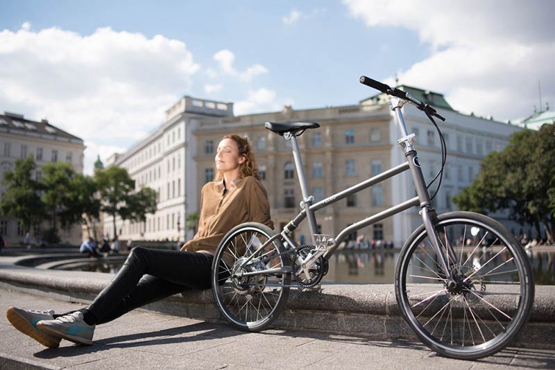 The World’s First Self-Charging Electric Folding Bike