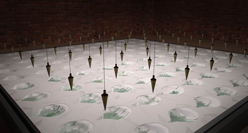 Droplet – a new installation by Bureau de Change at Sto Werkstatt