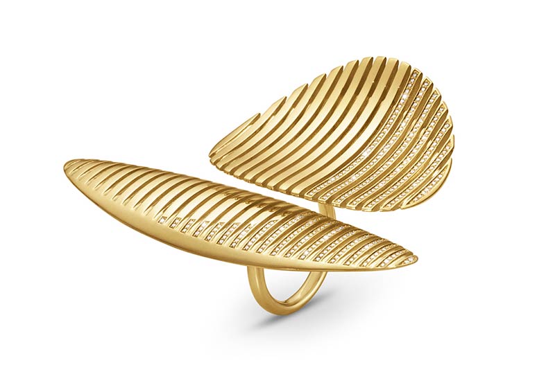 Lamellae Collection ring