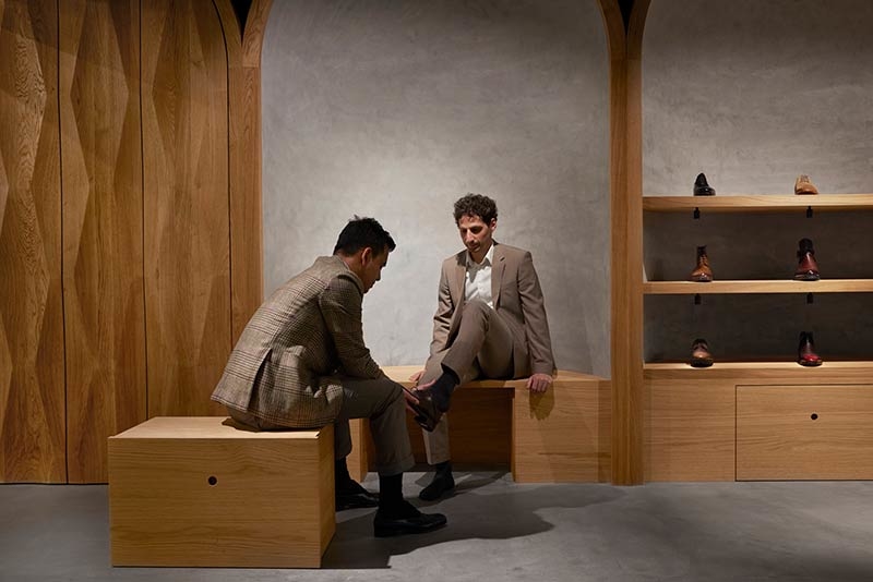 Snøhetta designs signature store and visual identity for high-end shoemaker Faust