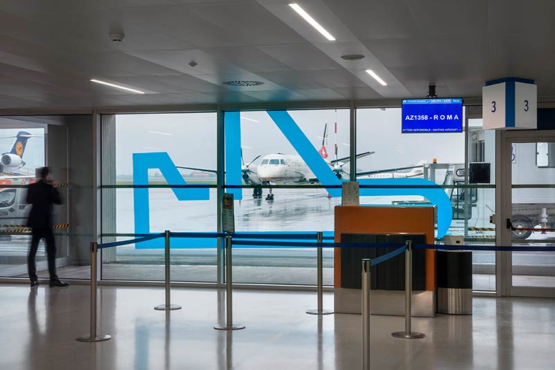 Trieste Airport, the new brand identity by FUD