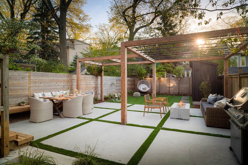 Natural Landscape Group maximizes outdoo space through innovative seating