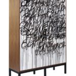 IDS17 MAKER, Morgan Clayhill’s handmade wooden Graffiti Cabinet