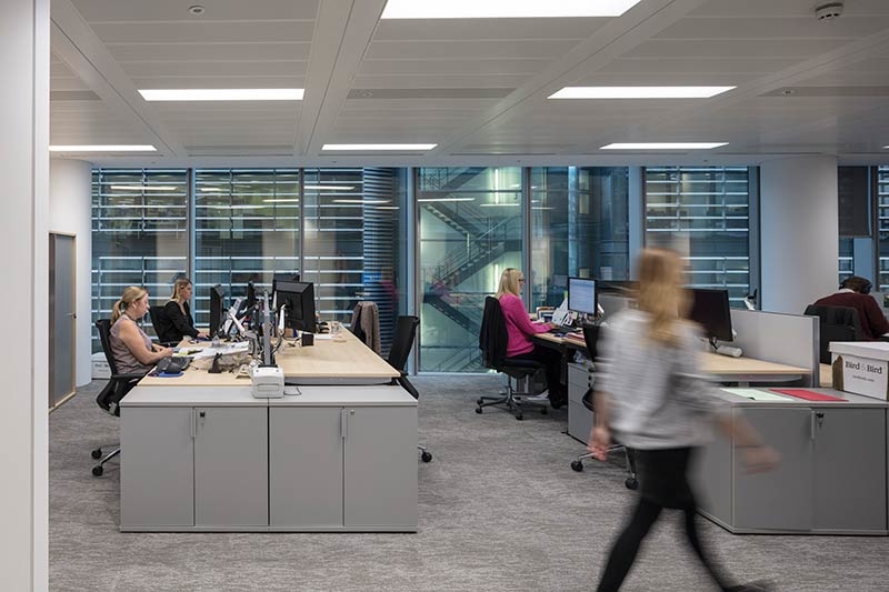 MCM Architecture completes fit-out of Law firm Bird & Bird’s new London HQ