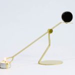 Rising Balance candleholder by Laura Bin