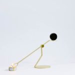 Rising Balance candleholder by Laura Bin