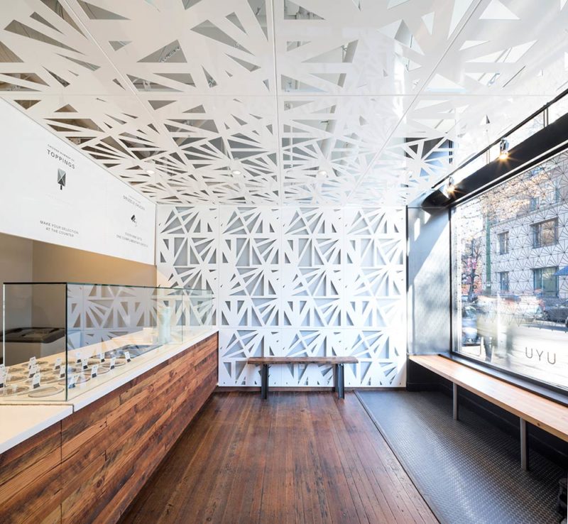 UYU Ice Cream Shop by Leckie Studio Architecture + Design