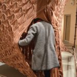 "Skin", an inhabitable sculpture, constructed using 1800 pairs of tights