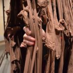 "Skin", an inhabitable sculpture, constructed using 1800 pairs of tights