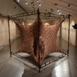 "Skin", an inhabitable sculpture, constructed using 1800 pairs of tights