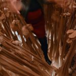 "Skin", an inhabitable sculpture, constructed using 1800 pairs of tights